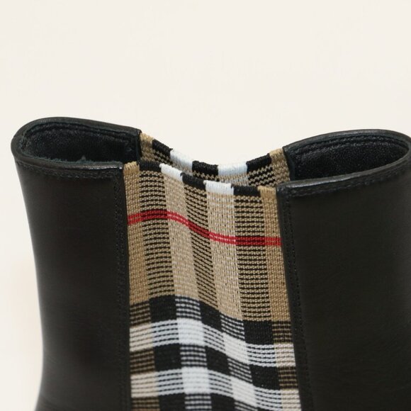 Burberry Women's Alderman High Heel Booties IT 38 US 8 - Picture 13 of 16